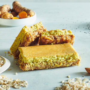 Lemon Poppy Seed High-Protein Bars